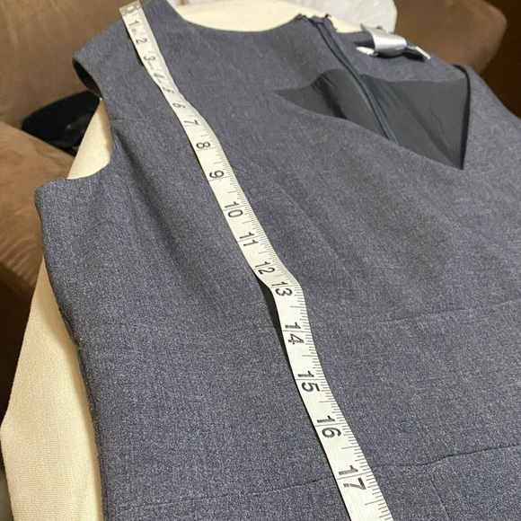 Spiegel Charcoal Gray Sleeveless Midi Dress, Plus Size 18. NWT - Picture 8 of 10